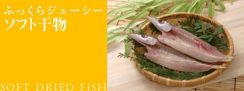 ふっくらジューシー ソフト干物